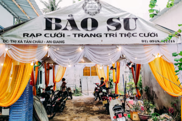 TRANG TRÍ TIỆC CƯỚI BẢO SU-TÂN CHÂU AN GIANG